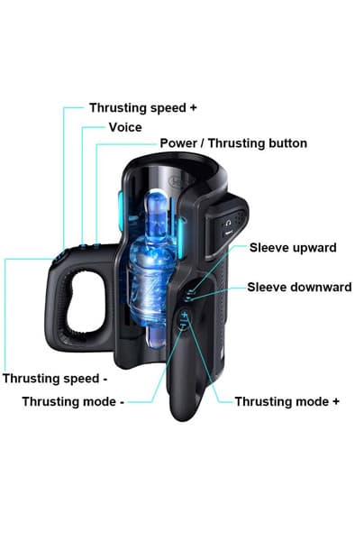 King Pro Fully Automatic Sucking Masturbator Automaattinen masturbaattori