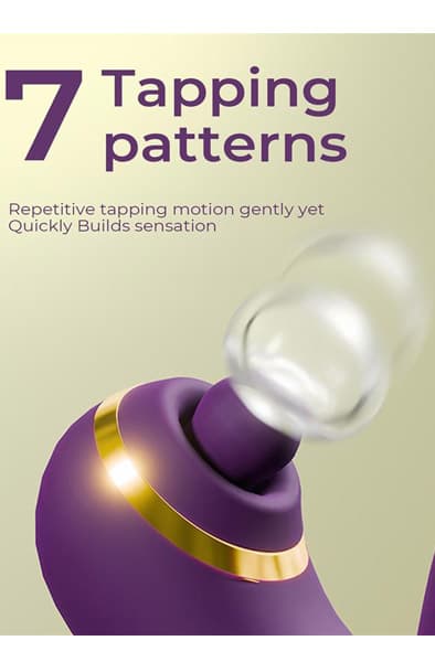Siter Vibe With Hitting Ball & Flipping Tongue Rabbitvibrator