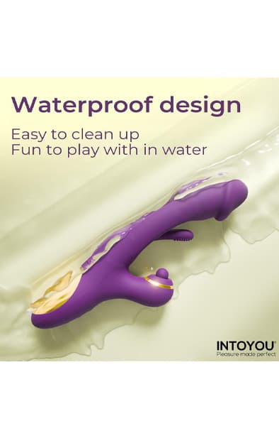 Siter Vibe With Hitting Ball & Flipping Tongue Rabbitvibrator