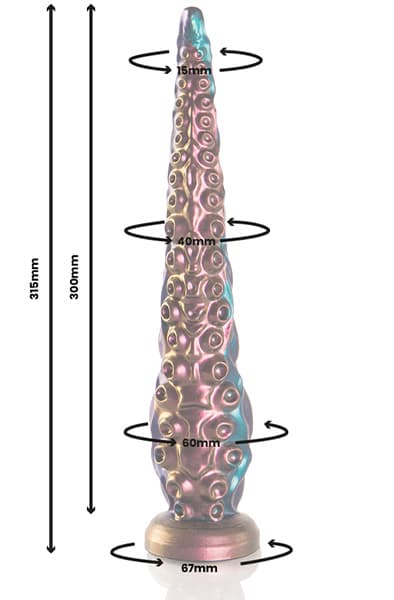 Charybdis Fine Tentacle Dildo 31,5 cm Monster dildo