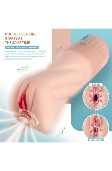 Sucktroker Sucking & Vibrating Masturbator Automatisk masturbatr