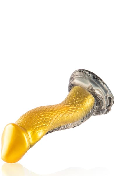 Drakon Dildo Yellow Cobra 20,5 cm Dragon dildo