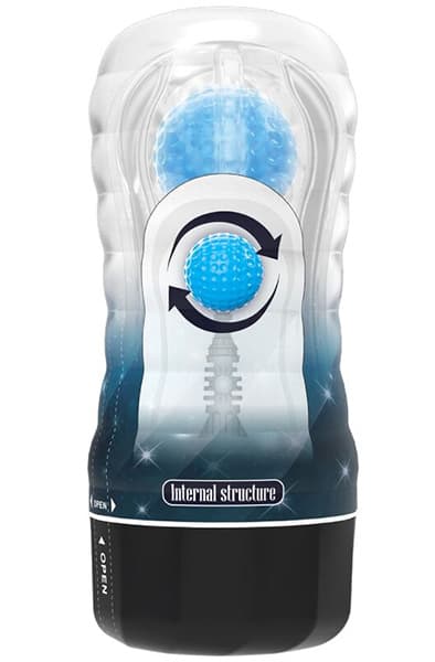 Blue Vacuum Masturbator Cup Masturbator