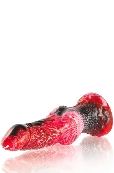 Helios Dildo With Testicles Heat & Ecstasy 22 cm Dragon dildo