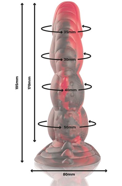 Ares Dildo Fighting Passion 19,5 cm Monster dildo