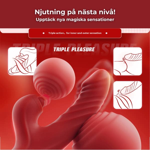 Rabbit Vibraattori - 100 % nautintoa - Valitse väri