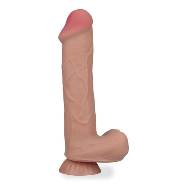 Pedro Real Skin ledad sugkopp Dildo 23,0 cm - Manliga onanister