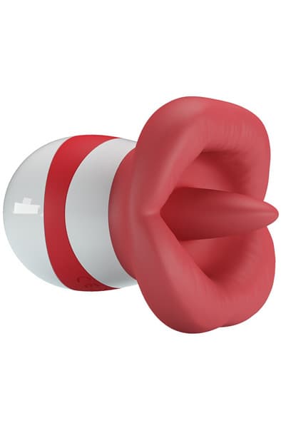 Mina Tongue Stimulator Light Red Klitoris stimulator