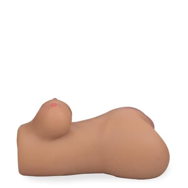 Manlig onanist Realistic Vagina Artificiell Vaginette byst slidan och anus Livie