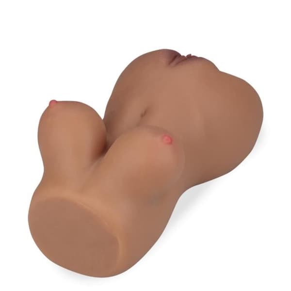 Manlig onanist Realistic Vagina Artificiell Vaginette byst slidan och anus Livie