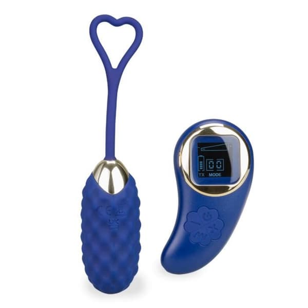 Fjärrkontroll Vibrerande ägg 10 lägen 8 intensiteter Ti Amo fjärrvibrator för par