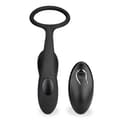 Miniatyrbild 4 av 4: Vibratorvibrator för män anal dildo Pulserande prostatastimulator med cockring Gio