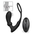 Miniatyrbild 2 av 4: Vibratorvibrator för män anal dildo Pulserande prostatastimulator med cockring Gio