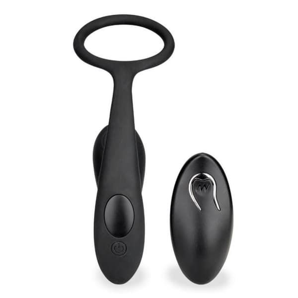 Pulserande prostatastimulator med Gio cockring - LOVE AND VIBES Collection