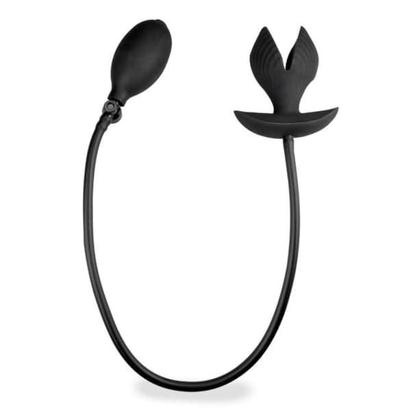 Lucka uppblåsbar vibrerande silikonplugg - LOVE AND VIBES Collection