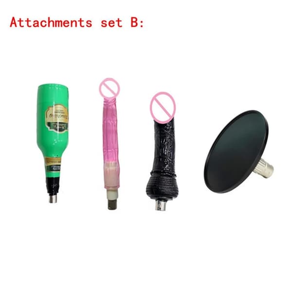 Automatisk Masturbationspump Pistol, Handsfree Drift, Kraftfull Vibrator, Set A Rosa