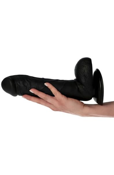 Lucio Dildo Black 28 cm Realistisk dildo