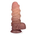 Miniatyrbild 4 av 4: XXL Shibari Silicone Suction Dildo - Manliga onanister