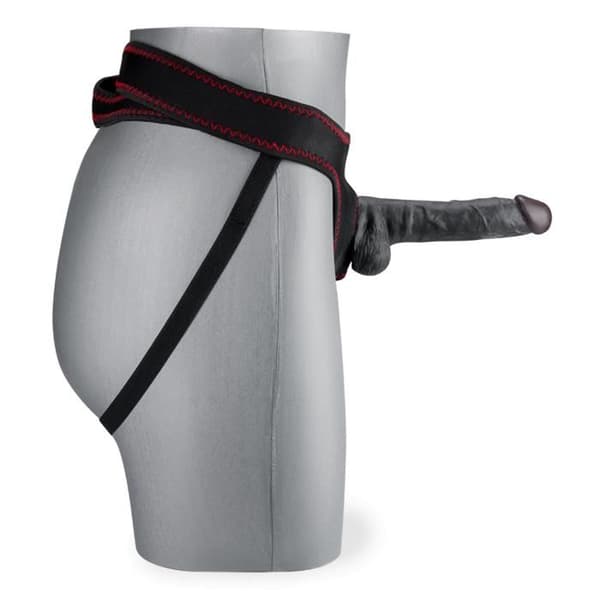 Strap-on dildo - Arturo - Anal - Silikon - Svart - Medium