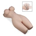 Miniatyrbild 2 av 4: Masturbator - Janelle - Riktig storlek byst - Automatisk push-pull slida - Gelbröst