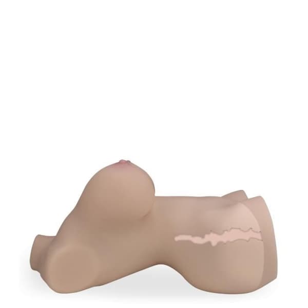 Masturbator - Stacy - Automatisk fram och tillbaka vagina masturbator byst i gelbröst - 8,5 kg