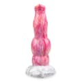 Miniatyrbild 4 av 4: Rosa Golden Retriever Sugkopp Hund Dildo