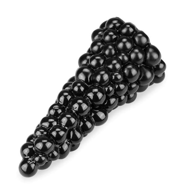 Svart druva analplugg - PVC - Vuxen - Anus - Anal