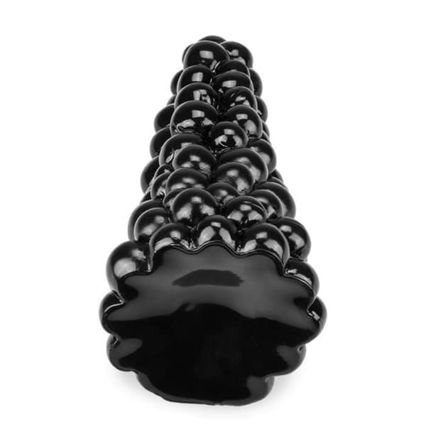 Svart druva analplugg - PVC - Vuxen - Anus - Anal