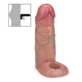 Miniatyrbild 2 av 4: Realistisk sleeve - KÄRLIGHET OCH VIBBAR - Ethan 13,5 cm - Flytande silikon - Penisförlängare - Testikelring
