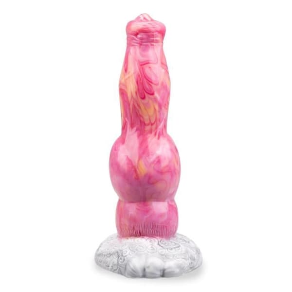 Golden Retriever hund sugkopp dildo - LOVE AND VIBES Collection Rosa