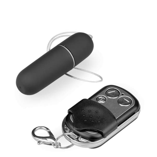 Fjärrstyrt vibrerande ägg XS Svart