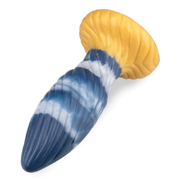 Ogivus sugkopp analplugg - LOVE AND VIBES Dark Blue Collection