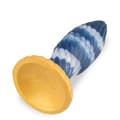 Miniatyrbild 2 av 4: Ogivus sugkopp analplugg - LOVE AND VIBES Dark Blue Collection