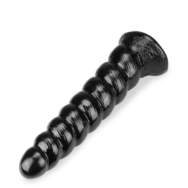 Twist unicorn sugkoppsdildo - LOVE AND VIBES Collection Black