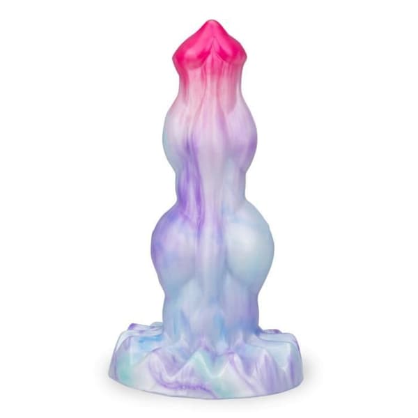 Solarix original fantasy dragon silikon sugkopp dildo - LOVE AND VIBES Collection Multicolor