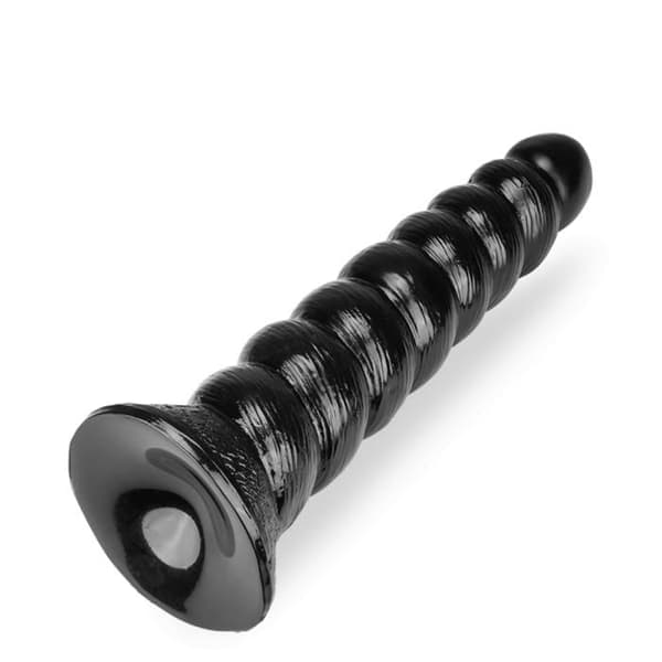 Unicorn Twist Sugkopp Dildo Svart