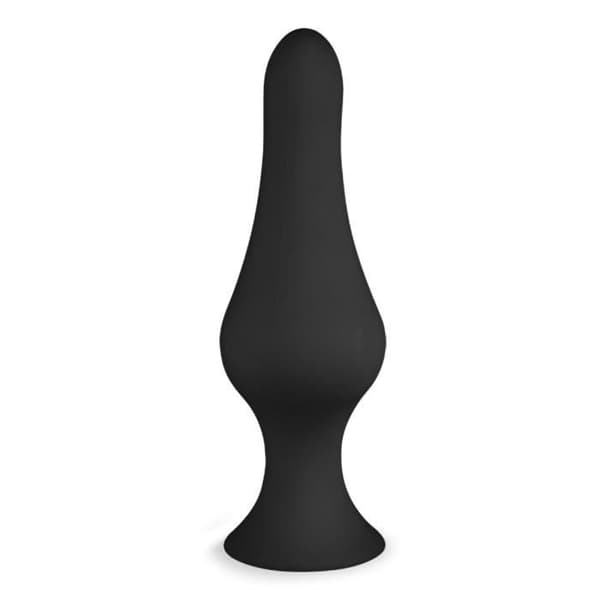 Flame Black Sugkopp Anal Plugg