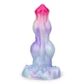 Miniatyrbild 4 av 4: Solarix silikon drake sugkopp dildo Flerfärgad