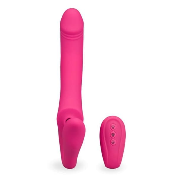 Vibrerande strap-on med Together klitorisstimulator