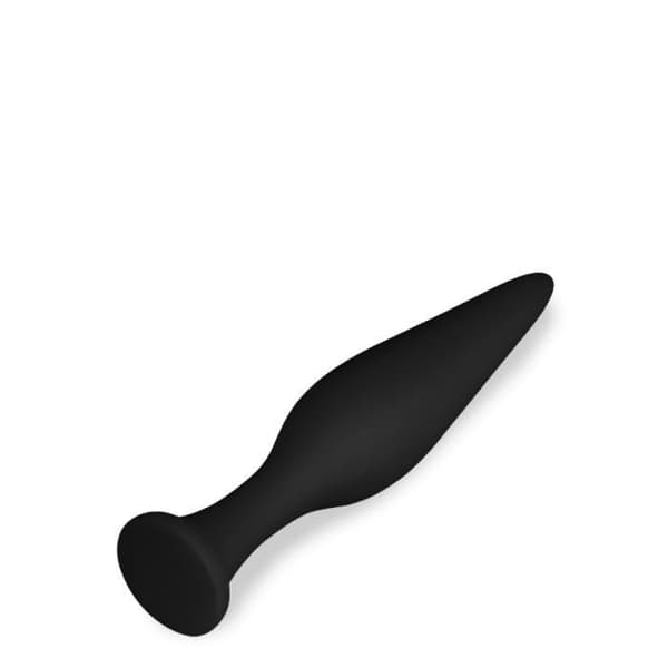 Olive sugkopp anal plugg - Black Plug and Play Collection