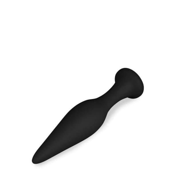 Olive sugkopp anal plugg - Black Plug and Play Collection