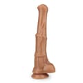Miniatyrbild 3 av 4: Aldo Brown Horse Sugkopp Dildo