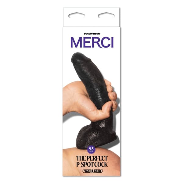 The Perfect P-Spot Cock 24 cm - Svart
