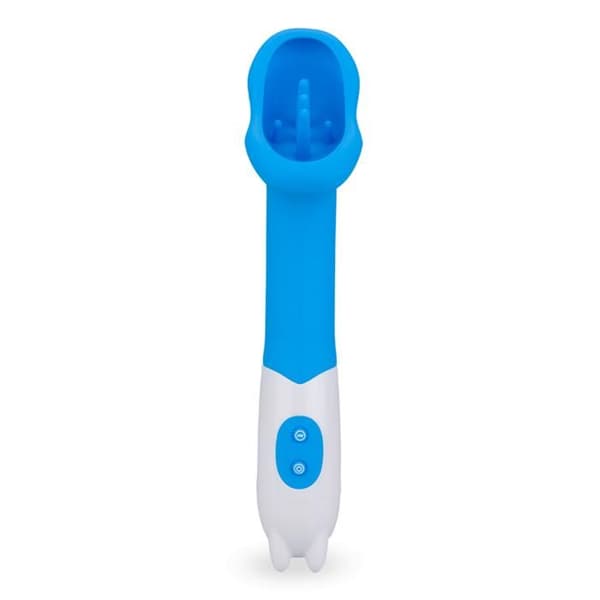 Vulva stimulator vibrator - Märke - Modell - Blå - Medicinsk silikon - Vuxen - Klitoris - Vibrerande