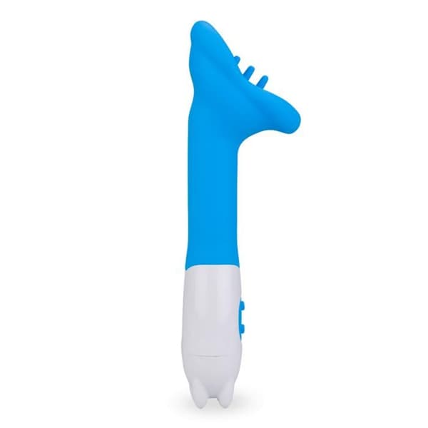 Vulva stimulator vibrator - Märke - Modell - Blå - Medicinsk silikon - Vuxen - Klitoris - Vibrerande