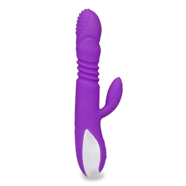 Hermann roterande och värmande kaninvibrator fram och tillbaka