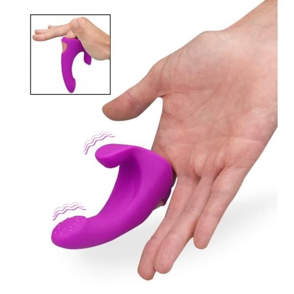 Fingersvängande vibrerande finger