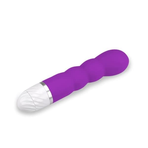 Böjd vibrator G-punktsstimulering Lila