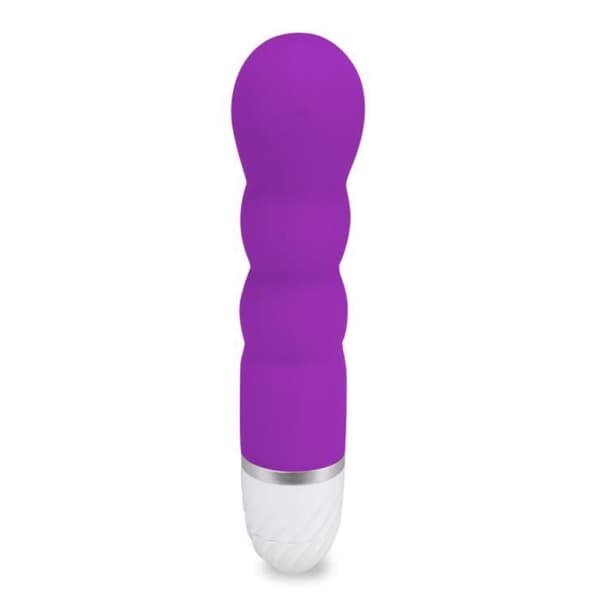Böjd vibrator G-punktsstimulering Lila