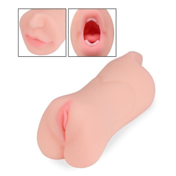 Masturbator - Grace - Realistisk Vaginette - TPE - Tyst - Ljus hud